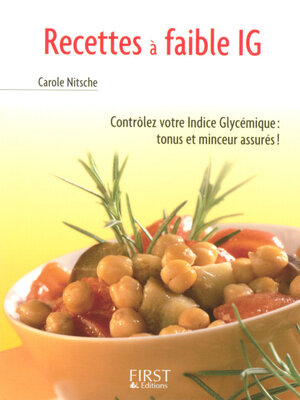 cover image of Recettes à faible IG (indice glycémique)